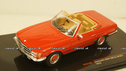 Mercedes 280 SL (R107) 1979 red, CLC379N, IXO 1:43