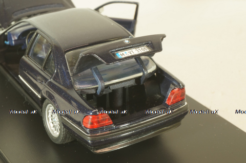 BMW 750i (E38) 1994, blue, Schabak 1:43