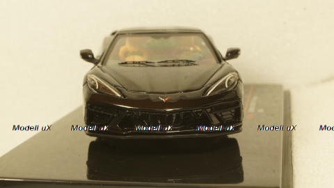 Chevrolet Corvette C8 2020 black, MOC304, IXO 1:43