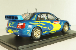 Subaru Impreza S9 WRC #7 Rally Wales GB 2003, Solberg/Mills, WRC Collection, Hachette 1:24