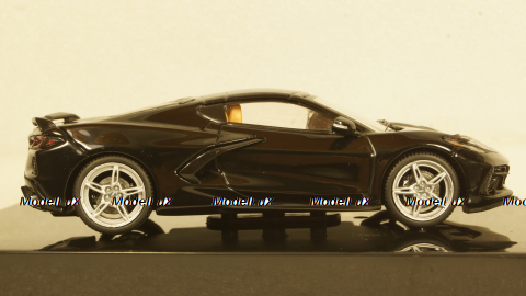 Chevrolet Corvette C8 2020 black, MOC304, IXO 1:43