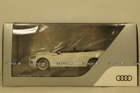 Audi A5 cabriolet, tofana white, 2017, 5011705332, ISсale 1:43