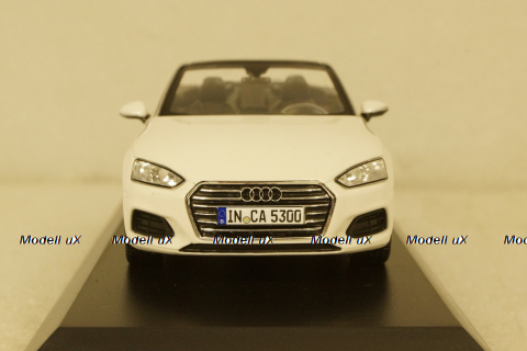 Audi A5 cabriolet, tofana white, 2017, 5011705332, ISсale 1:43