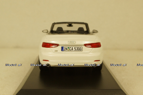 Audi A5 cabriolet, tofana white, 2017, 5011705332, ISсale 1:43