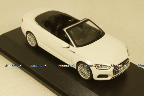 Audi A5 cabriolet, tofana white, 2017, 5011705332, ISсale 1:43