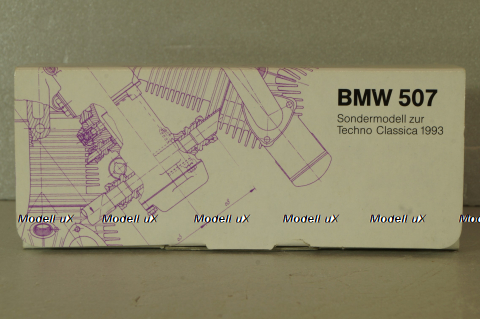 BMW 507 1956, white MT00001, Schuco 1:43