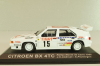 Citroen BX 4TC #15 rally Monte Carlo 1986, J.C.Andruet/A.Peuvergne, Altaya 1:43