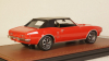 Pontiac Firebird 400 cabriolet closed 1968, red, GLM Models 1:43