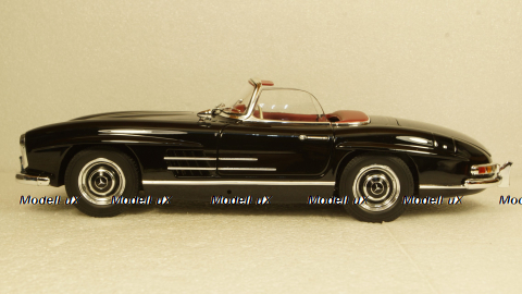 Mercedes 300 SL Roadster (W198) 1957 Black, 180039036, Minichamps 1:18