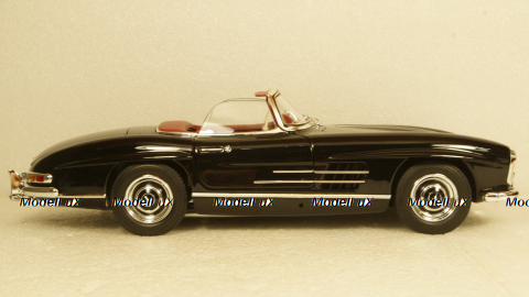 Mercedes 300 SL Roadster (W198) 1957 Black, 180039036, Minichamps 1:18