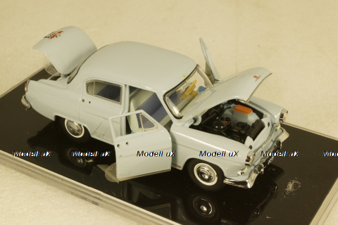 Газ М-21 Волга серая, V43 (MTC) 1:43 Уценка 1!