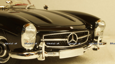 Mercedes 300 SL Roadster (W198) 1957 Black, 180039036, Minichamps 1:18