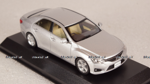 Toyota Mark X 250G F Package silver, Late Version, 03637S2, Kyosho 1:43