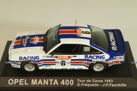 Opel Manta 400 # 6  Tour de Corse 1983, G.Frequelin/J-F.Fauchille, Altaya 1:43