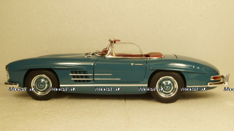 Mercedes 300 SL Roadster (W198) 1957 Blue, 180039035, Minichamps 1:18