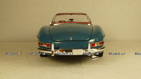Mercedes 300 SL Roadster (W198) 1957 Blue, 180039035, Minichamps 1:18