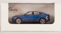 Audi E-tron Sportback Antigua Blue, IScale 1:43