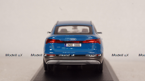Audi E-tron Sportback Antigua Blue, IScale 1:43