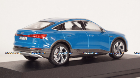 Audi E-tron Sportback Antigua Blue, IScale 1:43