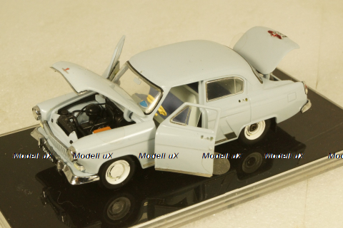 Газ М-21 Волга серая, V43 (MTC) 1:43 Уценка 8!