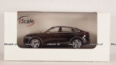 Audi E-tron Sportback black, IScale 1:43