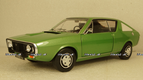 Renault R17 1976 green metallic, S1803701, Solido 1:18