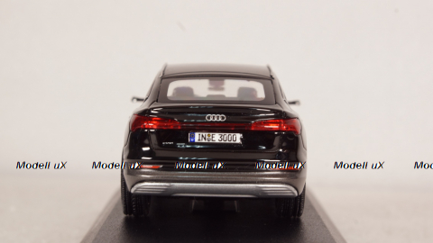 Audi E-tron Sportback black, IScale 1:43
