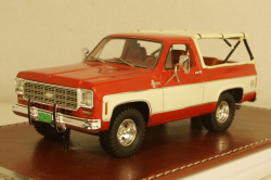 Chevrolet Blazer K5 Open Top red/white 1973-1978, GIM070B, GIM 1:43