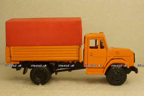 Зил-4331, оранжевый/красный , з-д Вега 1:43 