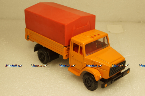 Зил-4331, оранжевый/красный , з-д Вега 1:43 