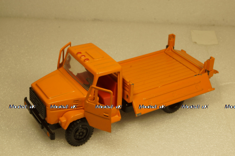 Зил-4331, оранжевый/красный , з-д Вега 1:43 