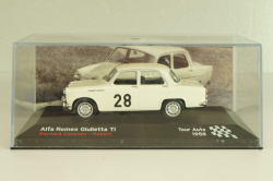 Alfa Romeo Giulietta TI #28 Rally Tour Auto 1958, B.Consten/Herbert, Altaya 1:43