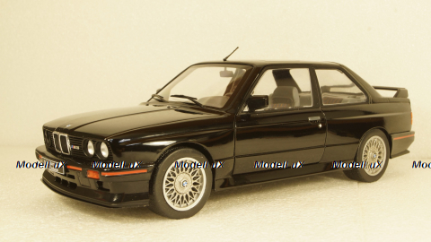 BMW M3 E30 Sport Evolution 1990 black, S1801501, Solido 1:18