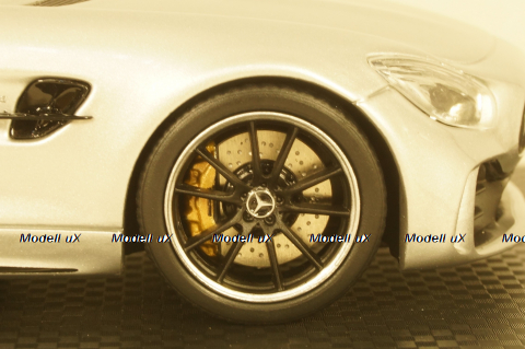 Mercedes GT-R AMG, silver, ALM420706, Almost Real 1:43