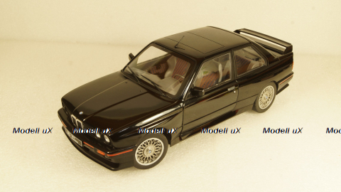 BMW M3 E30 Sport Evolution 1990 black, S1801501, Solido 1:18