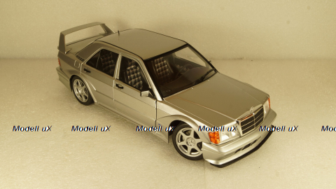 Mercedes 190E Evo 2 1990 Silver, S1801005, Solido 1:18