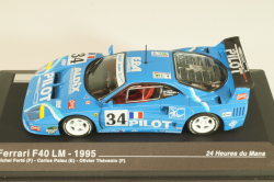 Ferrari F40 #34 24H LeMans 1995, M.Ferte/C/Palau/O.Thevenin, Altaya 1:43