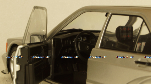 Mercedes 190E Evo 2 1990 Silver, S1801005, Solido 1:18