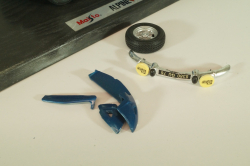 Alpine Renault 1600S # 20 1971, blue, Maisto 1:18 После ДТП!