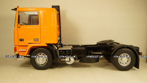 Volvo F10, orange/blue, Deutrans, 1977, RK180035, Road Kings 1:18