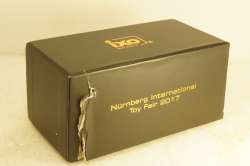 Mercedes SLS AMG ToyFair Nürnberg 2017, silver, IXO 1:43