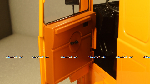 Volvo F10, orange/blue, Deutrans, 1977, RK180035, Road Kings 1:18