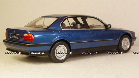 BMW 740i (E38) 1994 metallic-blue, 180362, KK-Scale 1:18