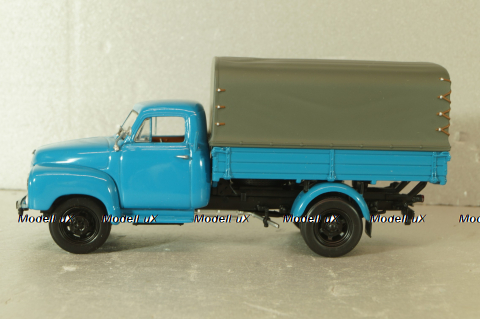 Opel Blitz 1.75t delivery truck, blue, 439051020, Minichamps 1:43