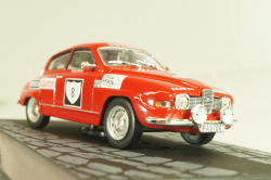 Saab 96 V4 #8 Rally Sweden 1972, S.Blomqvist/A.Hertz, Passione Rally Collection, Altaya 1:43