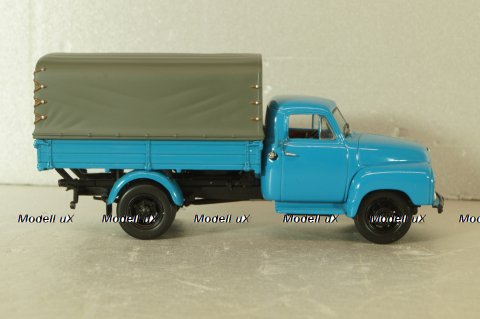 Opel Blitz 1.75t delivery truck, blue, 439051020, Minichamps 1:43