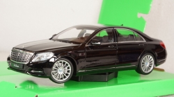 Mercedes S500 S-Klasse (W222) Black, 24051, Welly 1:24