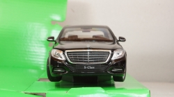 Mercedes S500 S-Klasse (W222) Black, 24051, Welly 1:24