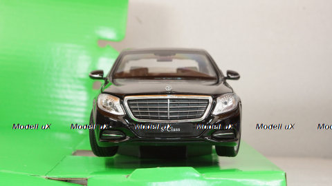 Mercedes S500 S-Klasse (W222) Black, 24051, Welly 1:24