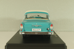 Opel Olympia Rekord PI 1957, green/white, G1648002, Hachette 1:24